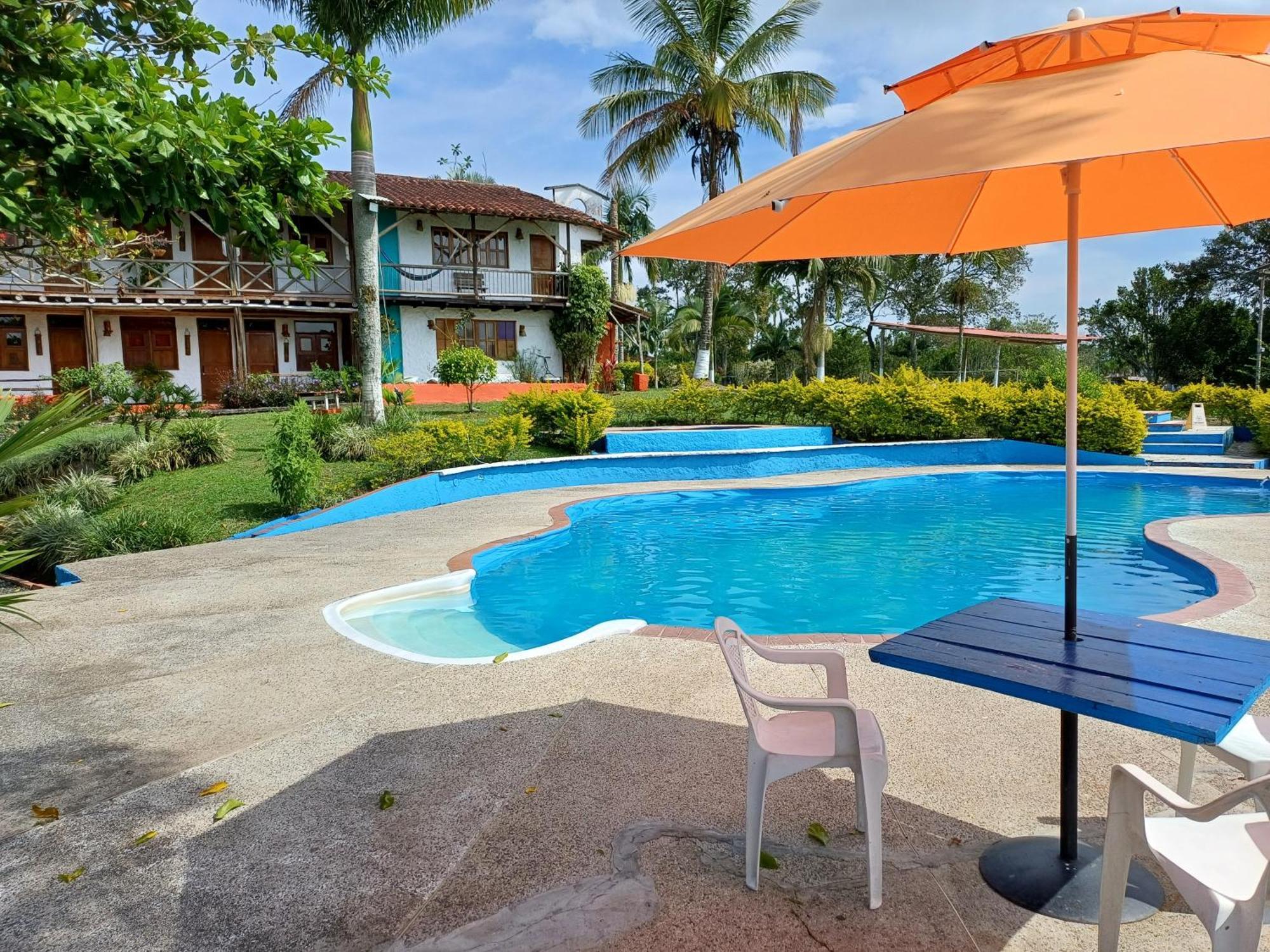 Finca Hotel Palmas Frente A Panaca Quimbaya Kültér fotó